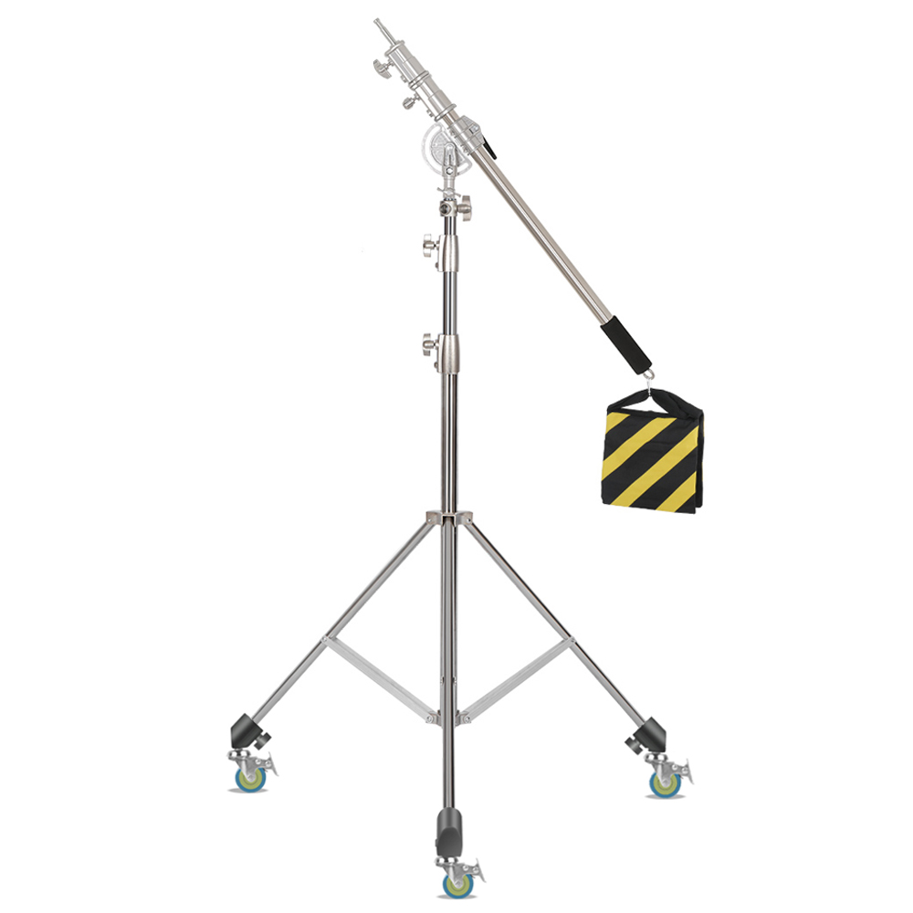 Lighting Gallery - SH 2.8M สแตนเลสสตีลขาตั้ง Heavy Duty น้ําหนักโหลด