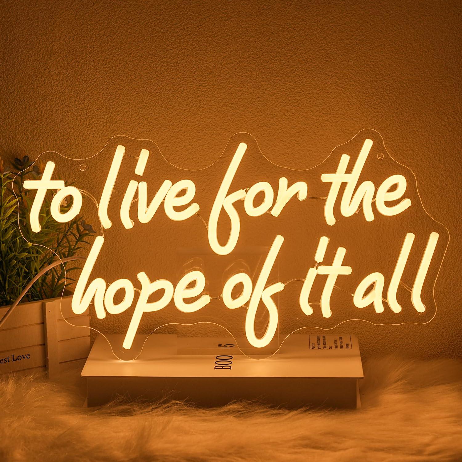 Wall Decor Lighting - ป้ายไฟนีออน 