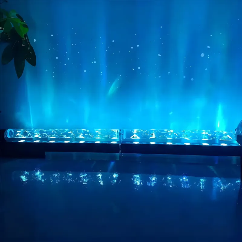 Wall Decor Lighting - ไฟฉายโปรเจคเตอร์ลายเปลวไฟ 3 มิติ แบบสมาร์ท พร้อมเอฟเฟกต์ระลอกน้ำ สร้างบรรยากาศ