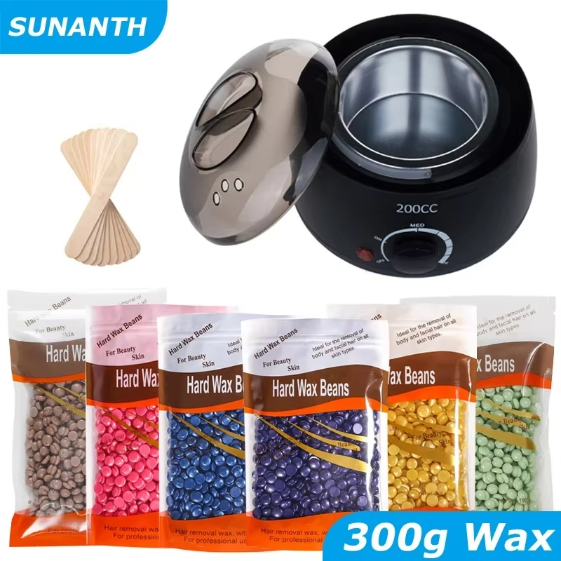 Wax Melter Electric - 200ml เครื่องมือกําจัดขนสมาร์ทอุ่น WAX Heater มือเครื่องกําจัดขน Depilatory