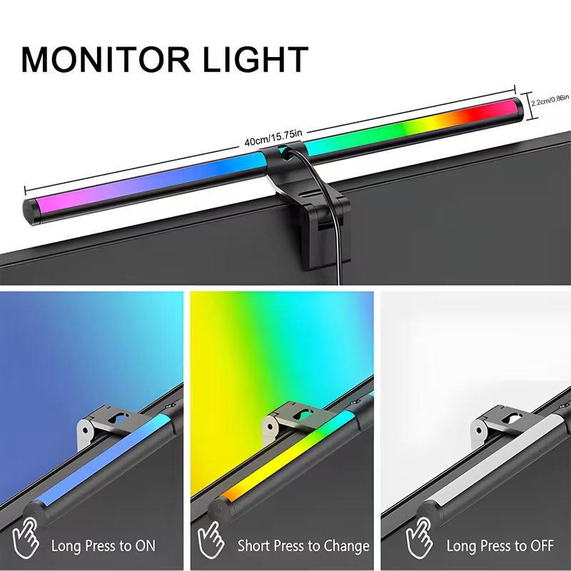 ไฟ LED สำหรับจอคอมพิวเตอร์ พร้ - Touch Dimmer Lamp บทวิจารณ์และราคา