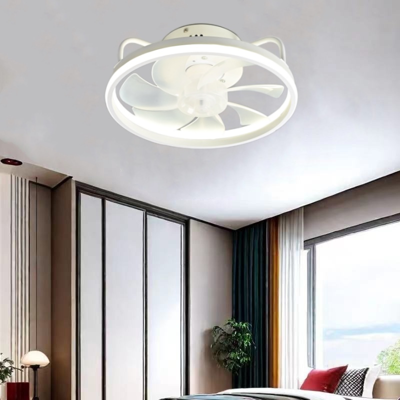 2 in 1 โมเดิร์นพัดลมเพดานสมาร์ - Decor Lighting Ceiling Fans บทวิจารณ์และราคา