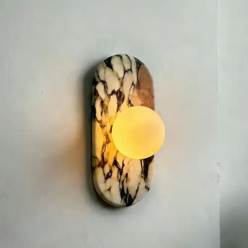 โคมไฟติดผนังหินอ่อนคาลาคัตต้า  - Wall Decor Lighting บทวิจารณ์และราคา