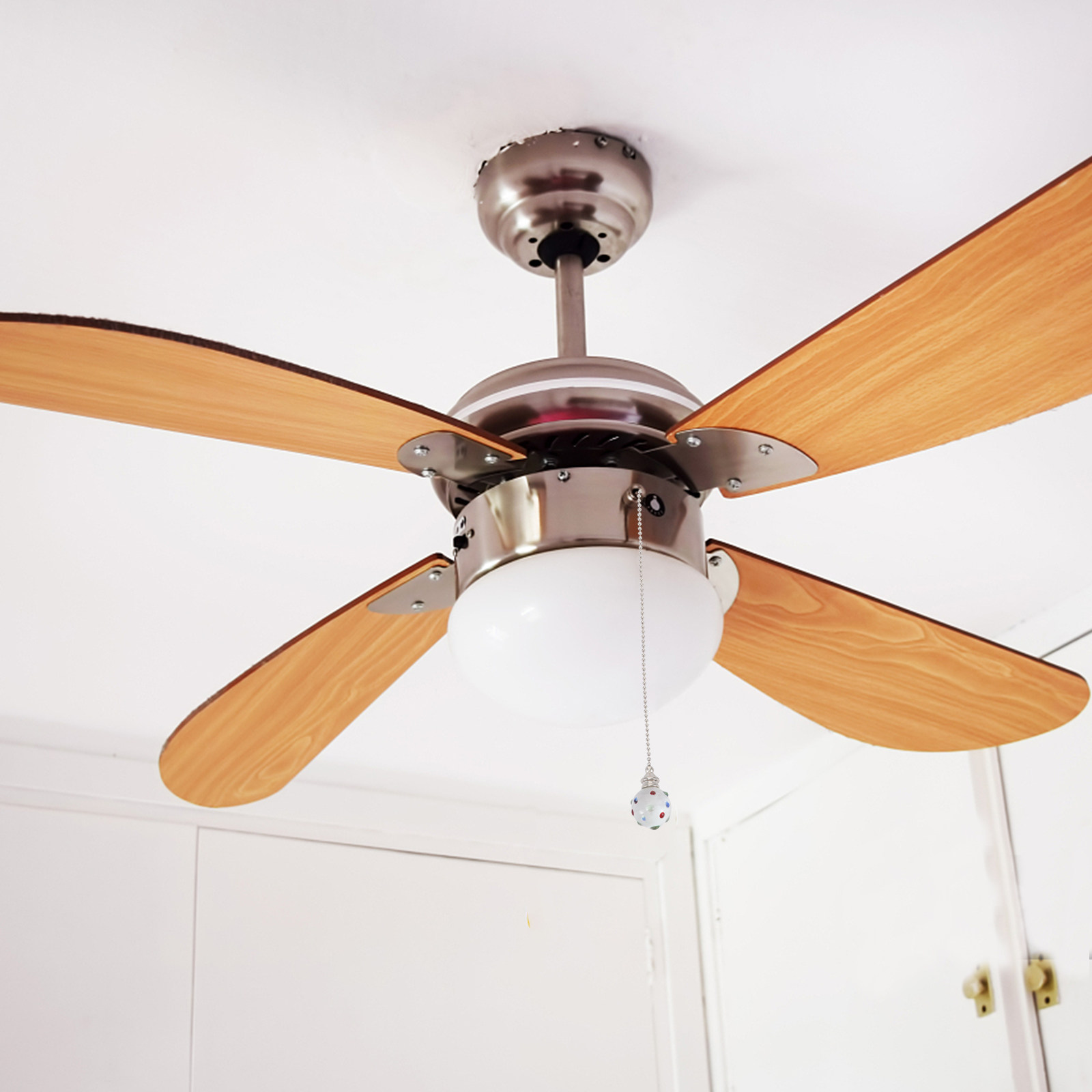 โคมไฟระย้าคริสตัลทรงกลมขนาด 50 - Decor Lighting Ceiling Fans บทวิจารณ์และราคา