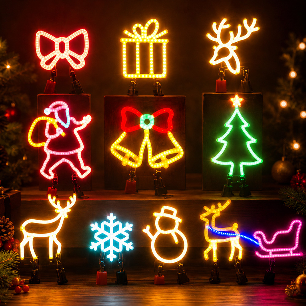 ไฟประดับคริสต์มาส LED ป้ายไฟนี - Wall Decor Lighting บทวิจารณ์และราคา