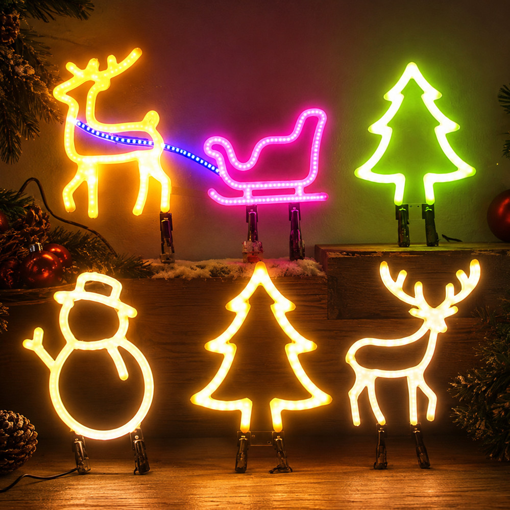 ไฟประดับคริสต์มาส LED ป้ายไฟนี - Wall Decor Lighting บทวิจารณ์และราคา
