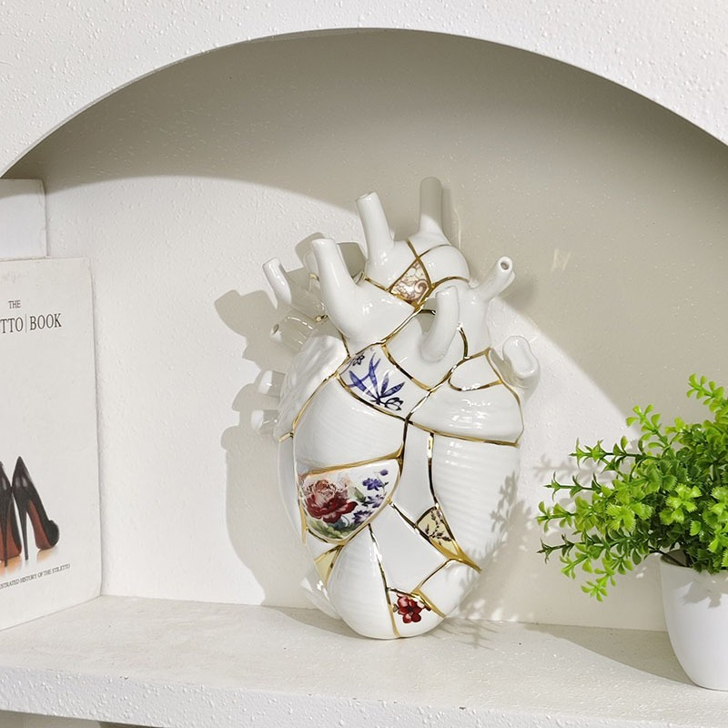 แจกันรูปหัวใจ ตู้ไวน์ ตู้วางที - Lighting Room Decor Items บทวิจารณ์และราคา