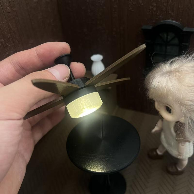 พัดลมเพดานวินเทจขนาดเล็กพร้อมไ - Decor Lighting Ceiling Fans บทวิจารณ์และราคา