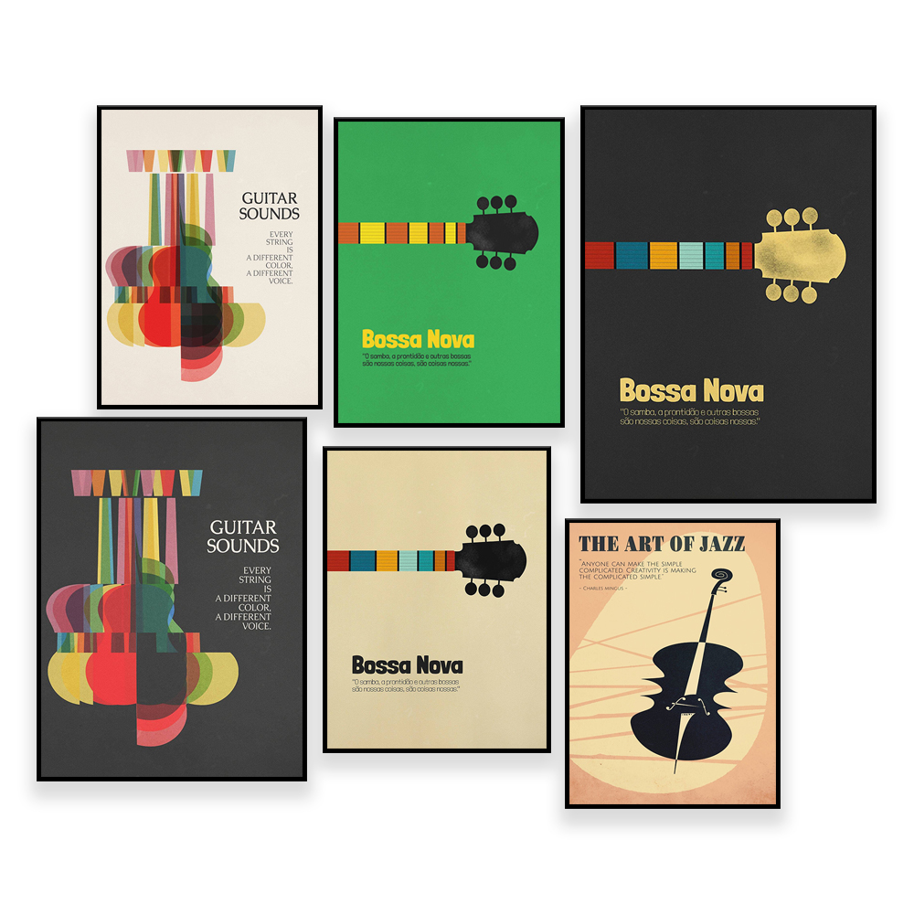 Bossa Nova โปสเตอร์,Jazz พิมพ์ - Nova Decor & Lighting Vase บทวิจารณ์และราคา