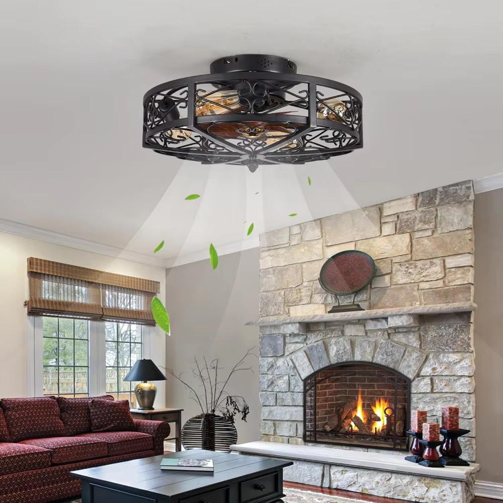 พัดลมเพดานแบบมีกรอบขนาด 20 นิ้ - Decor Lighting Ceiling Fans บทวิจารณ์และราคา