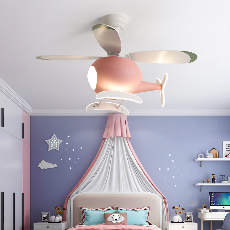 โคมไฟเพดาน LED ลายการ์ตูนเครื่ - Decor Lighting Ceiling Fans บทวิจารณ์และราคา