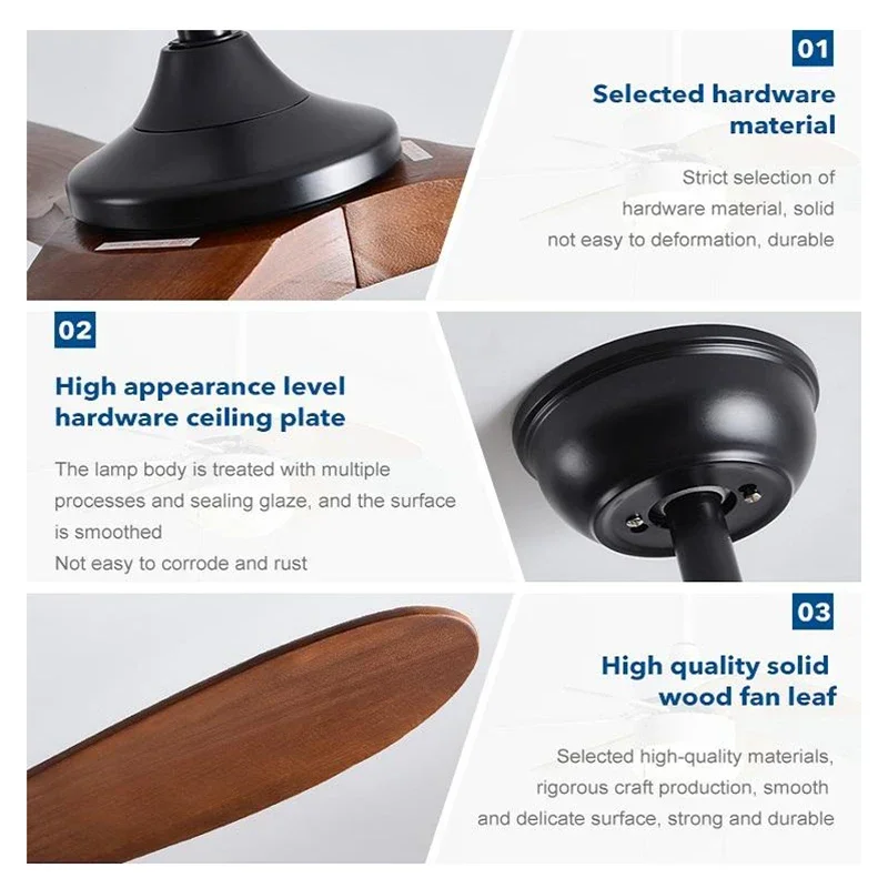 พัดลมเพดานไม้สไตล์อินดัสเทรียล - Decor Lighting Ceiling Fans บทวิจารณ์และราคา