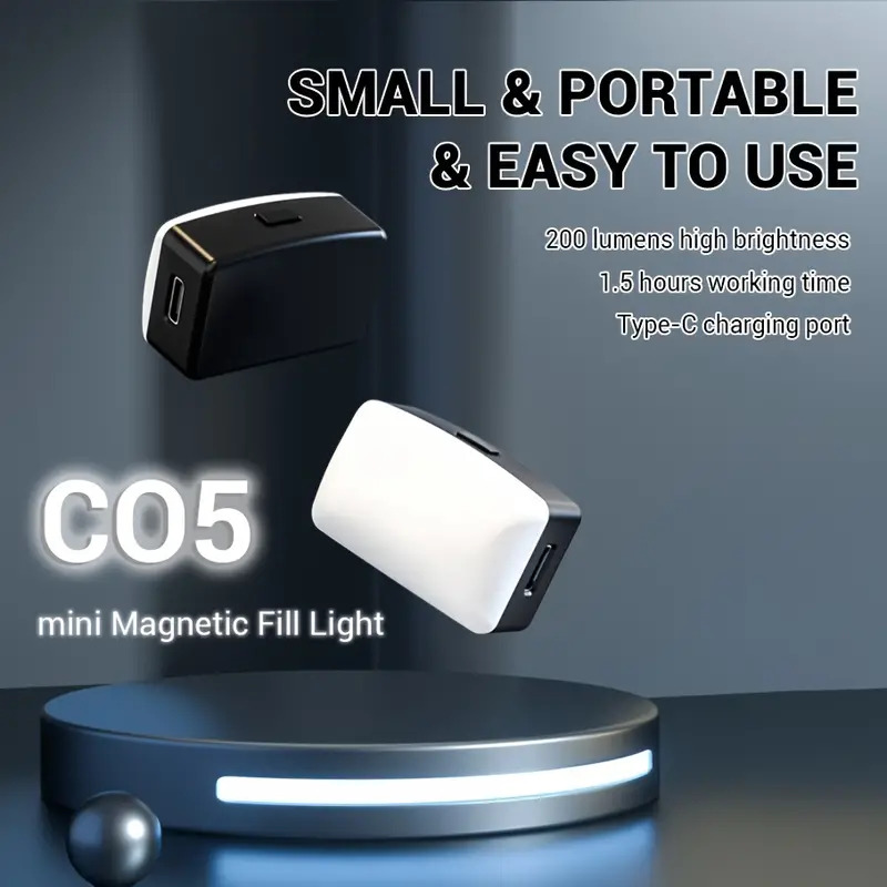 มินิแม่เหล็ก LED Selfie Light  - Lighting Gallery บทวิจารณ์และราคา