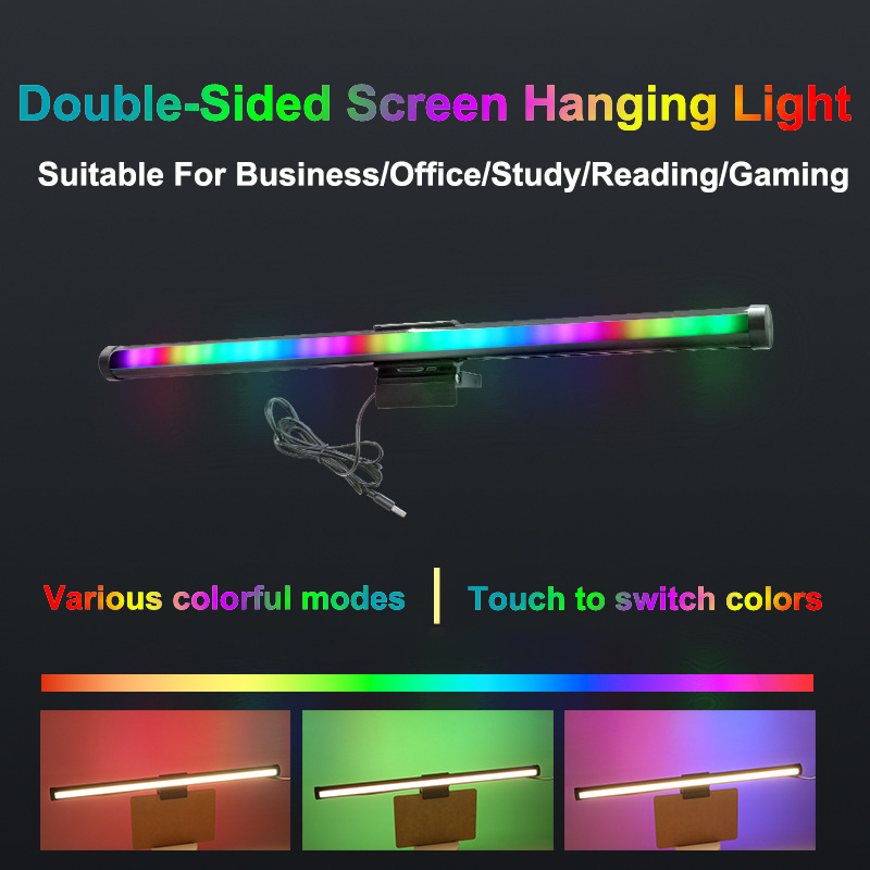 โคมไฟตั้งโต๊ะ RGB ขนาด 40 ซม.  - Touch Dimmer Lamp บทวิจารณ์และราคา