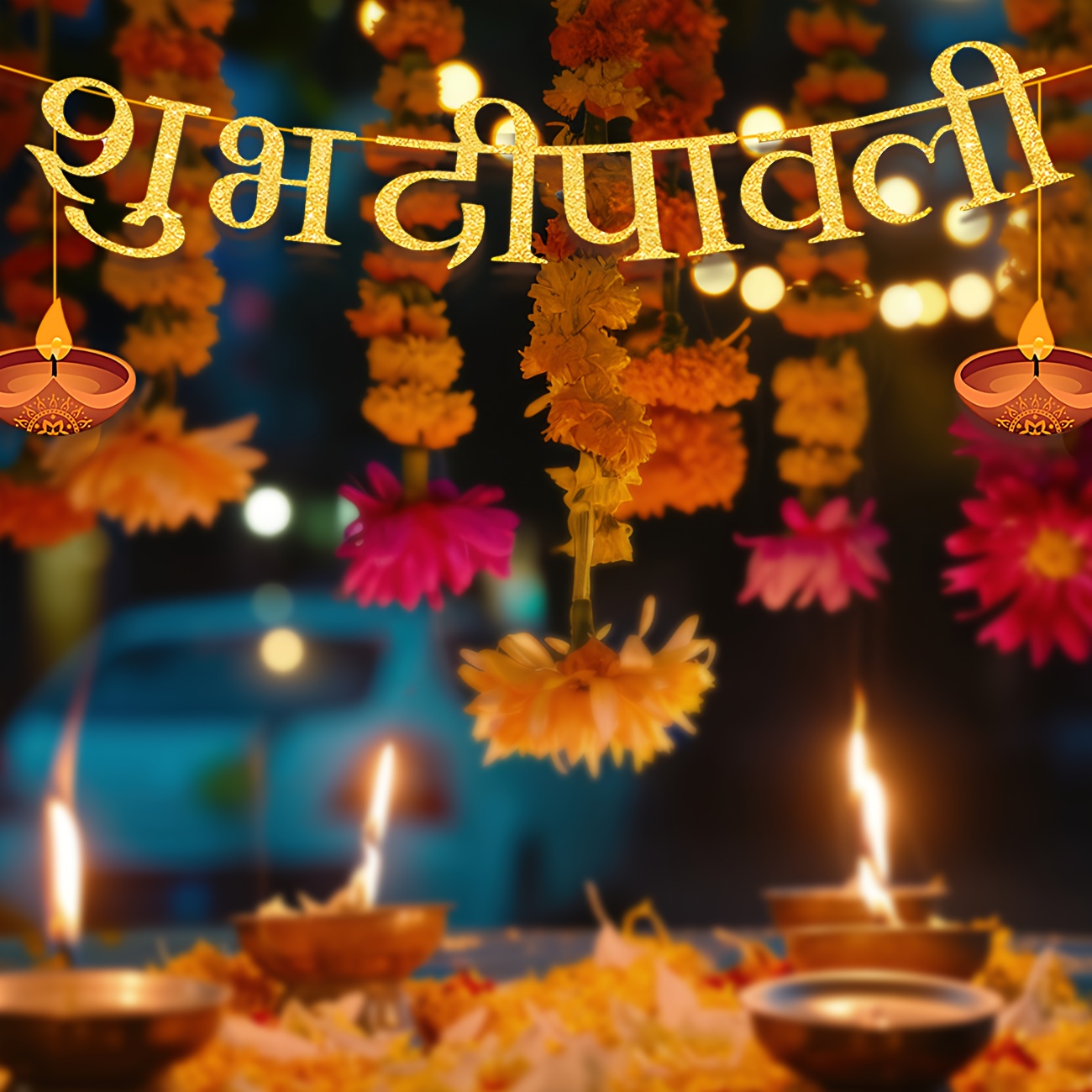 ของตกแต่งงานปาร์ตี้ Diwali ป้า - Lighting Decoration For Diwali บทวิจารณ์และราคา