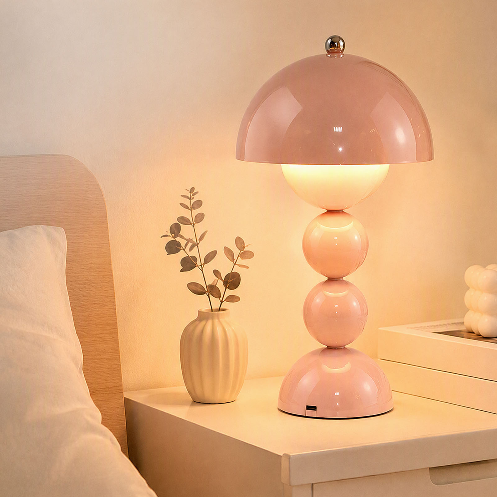 โคมไฟตั้งโต๊ะรูปเห็ดสไตล์วินเท - Lighting Decorative บทวิจารณ์และราคา